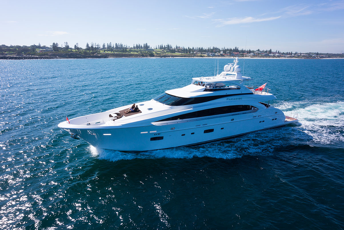 luxury yacht hire perth